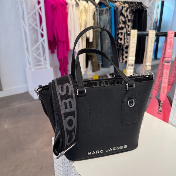MARC JACOBS 4S5HTT001H02 Small Satchel Black - Picture 1 of 10
